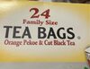 Orange pekoe and black tea - Product