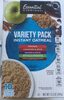 Variety pack instant oatmeal - Product