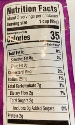 Japanese Style Stir-Fry - Nutrition facts