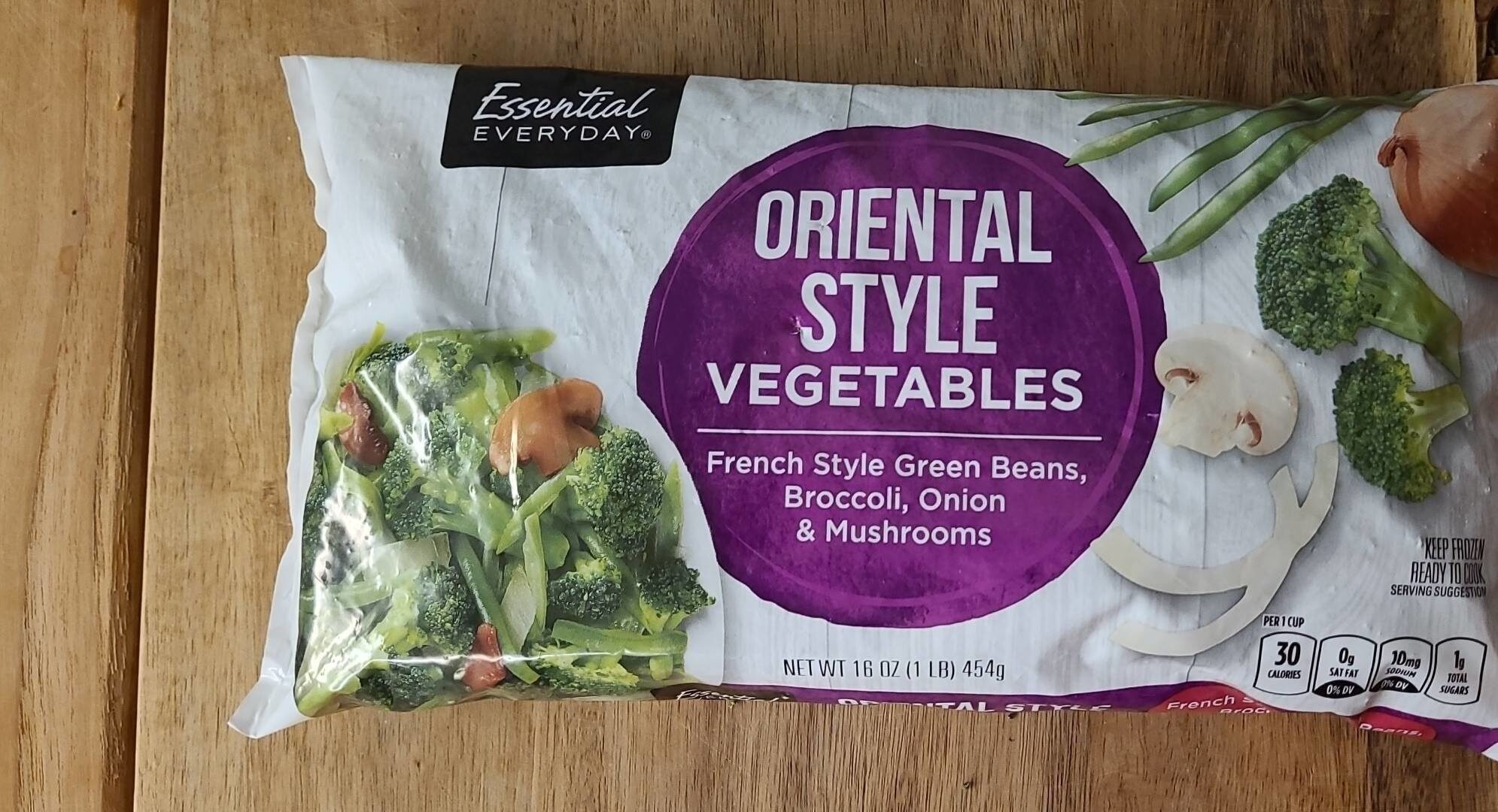 Oriental Style Vegetables - Product