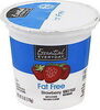 Strawberry nonfat yogurt with sucralose - Product