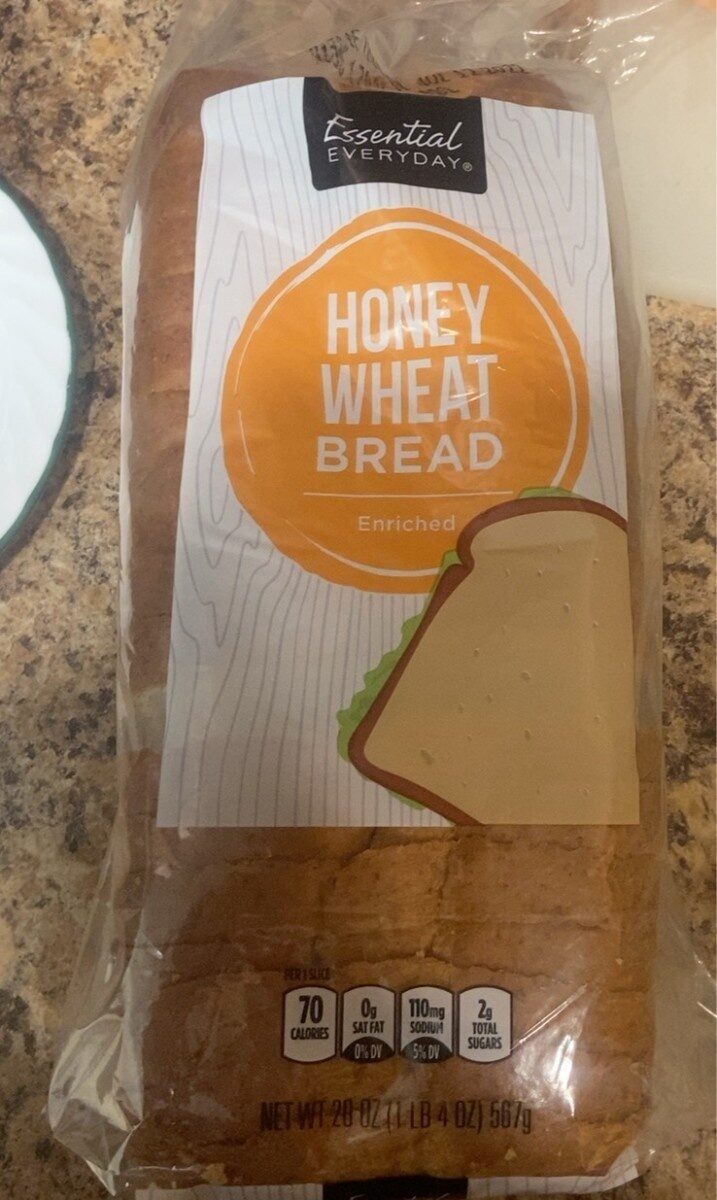 Honey wheat enriched bread - Product
