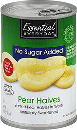Bartlett pear halves in water - Product