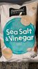 Sea salt & vinegar flavored potato chips - Product