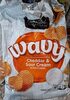 Cheddar & sour cream wavy potato chips - Product