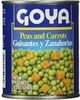Goya peas & carrots - Product