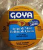 Goya arepa de maíz rellena de queso - Producto
