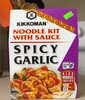 Noodle kit with sauce spicy garlic - Product