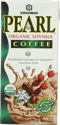 Pearl coffee organic soy milk - Produit - en