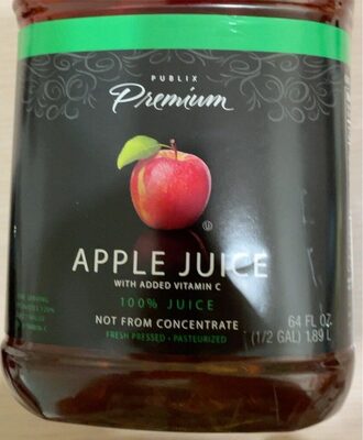 Publix Super Markets, Inc., APPLE JUICE, APPLE, barcode: 0041415034204, has 0 potentially harmful, 0 questionable, and
    0 added sugar ingredients.
