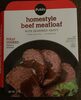Homestyle beef meatloaf - Product