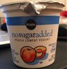 No sugar added Peach lowfat yogurt - Product