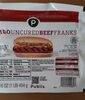 Uncured beef franks - Product