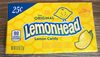 Lemonhead hard candy lemon ounce box - Produit