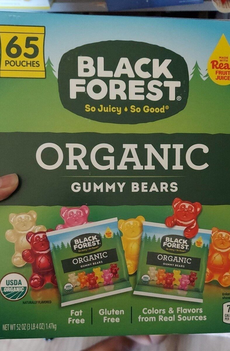 Organic gummy bears - Product