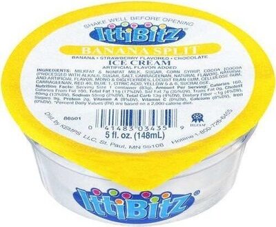 Ice Cream, Banana Split - Product