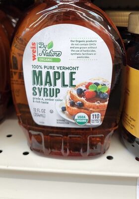Pure vermont maple syrup - Product
