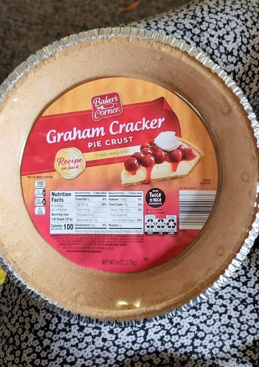 Graham Cracker Pie Crust - Product