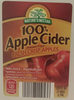 100% Apple Cider - Product