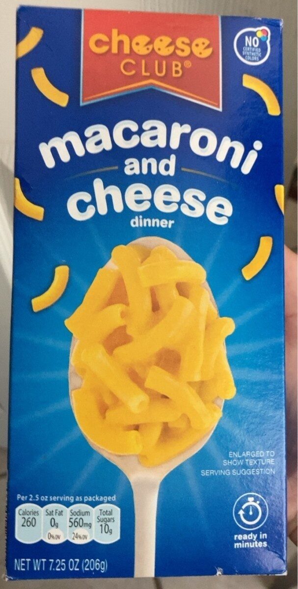 Macaroni and cheese dinner - Product
