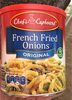 French fried onions - Producto