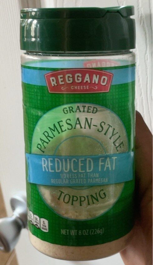 Reduced Fat Grated Parmesan-Style Topping Cheese - Product