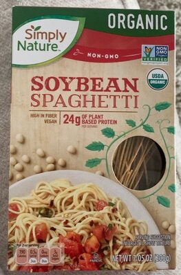 Aldi Inc., SOYBEAN SPAGHETTI, SOYBEAN, barcode: 0041498338404, has 0 potentially harmful, 0 questionable, and
    0 added sugar ingredients.