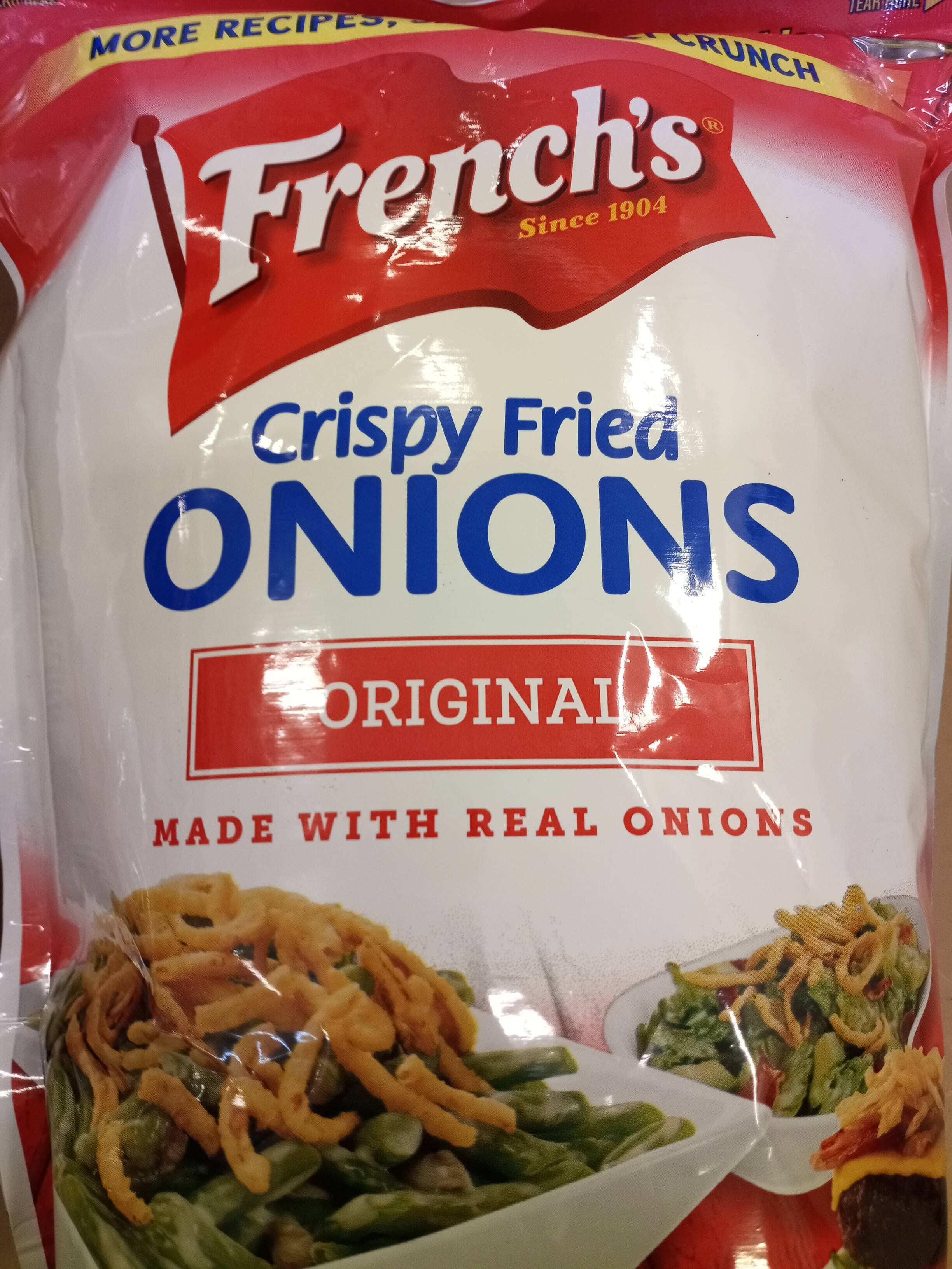 French's, crispy fried onions, original - Produit - en