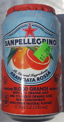 Italian Sparkling Blood Orange Beverage From Concentrate - Product