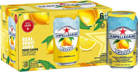 Sparkling fruit beverages limonata/lemon - Product