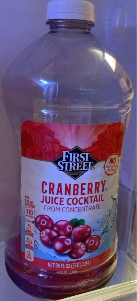 Cranberry Juice Cocktail - Product