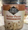 First street butter pecan premium ice cream - Product