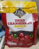 Dried cranberries - Product