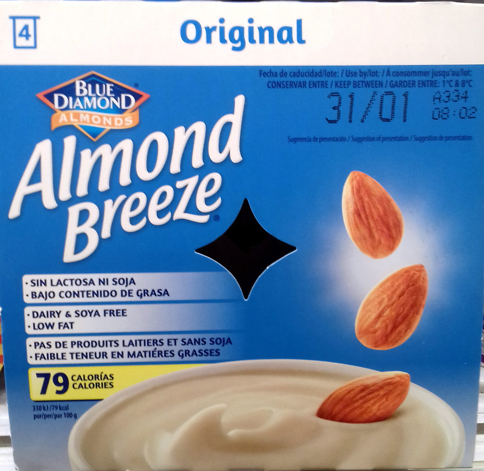 Almond Breeze Original - Produto - es