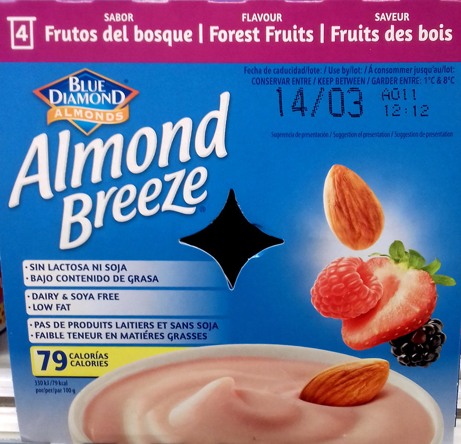 Almond Breeze - Frutos del bosque - Producte - es