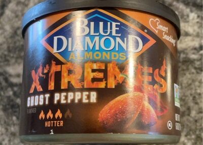 Calories in  Blue Diamond Almonds Ghost Peppers