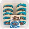 Blue frosted sugar cookies - Produit