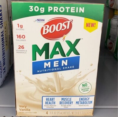 Max men nutritional shake - Product