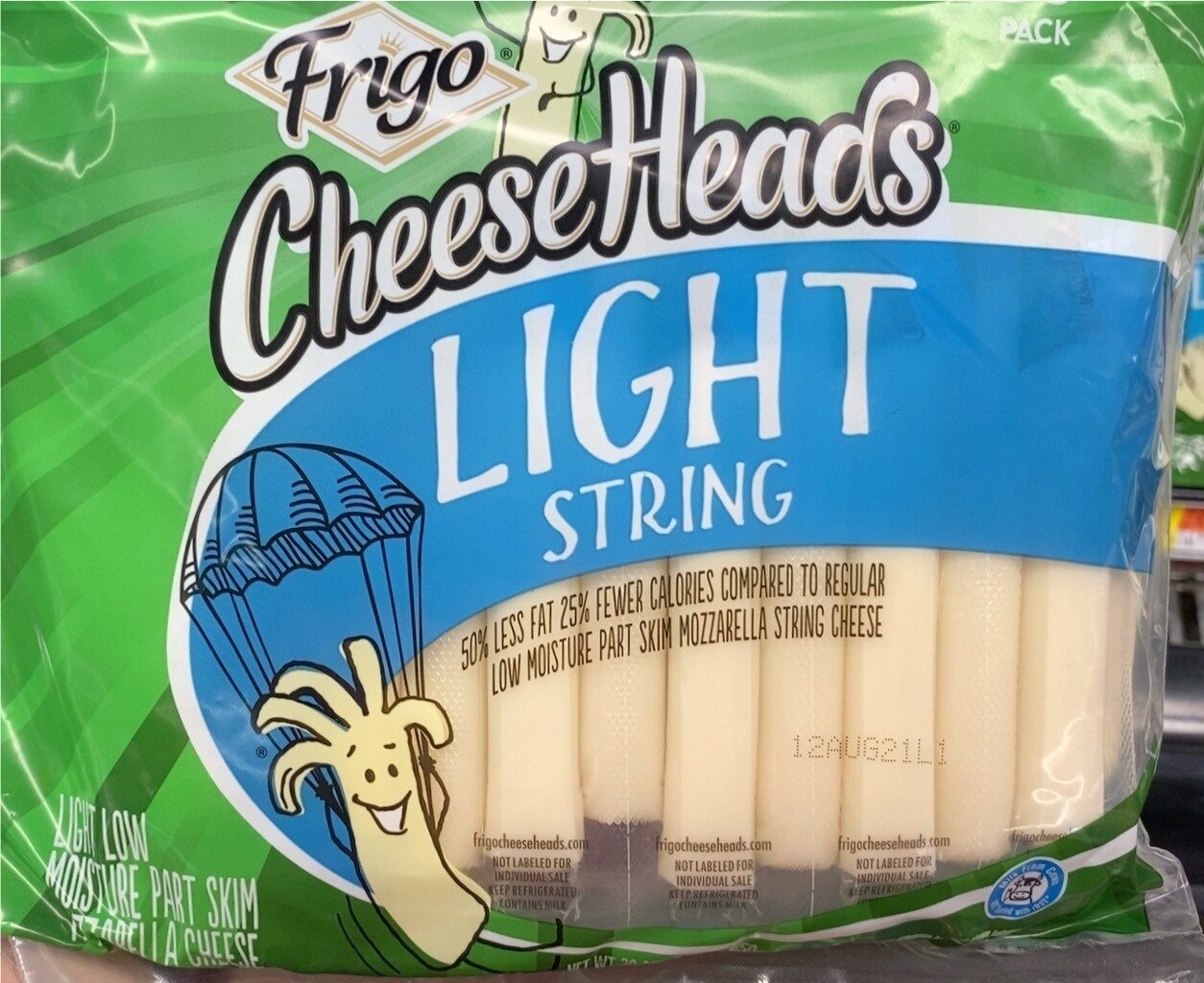 Cheeseheads light string cheese - Prodotto - en