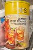 lemon iced tea mix - Product