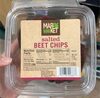 Salted beet chips - نتاج