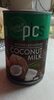 Pics coconut milk - Producto