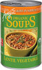 Organic light in sodium lentil vegetable soup - Produkt