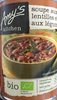 400G Soupe Bio Lentilles / Legumes Sans Gluten Amy S Kitchen - Produkt