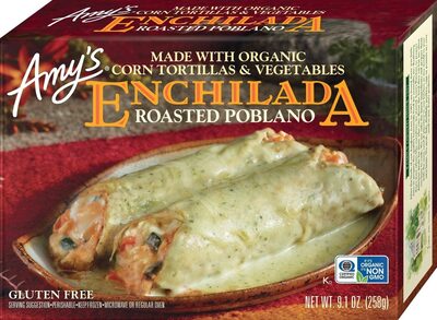 Amy’s Roasted Poblano Enchilada