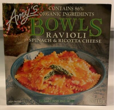 Ravioli spinach & ricotta cheese - Product - fr