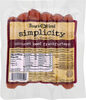 Simplicity all natural uncured beef frankfurters - Producto