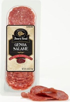 Genoa sliced salame - Product