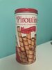 Creme De Pirouline Artisan Rolled Wafers Chocolate Hazelnut - Product