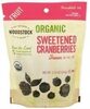 Woodstock organic sweetened dried cranberries - Product